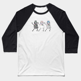 Dancing Sheeps Baseball T-Shirt